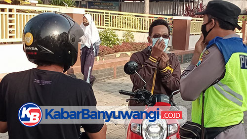 Polresta Banyuwangi dan Polsek Jajaran Gencarkan Operasi Yustisi Prokes