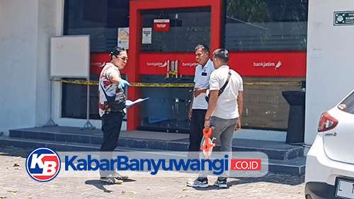 Percobaan Perampokan Bank Jatim di Srono Banyuwangi, Office Boy Disekap