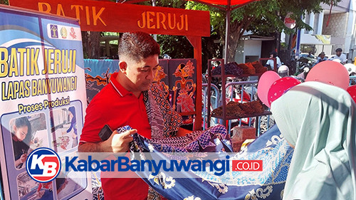 Lapas Banyuwangi Kenalkan Produk Buatan Warga Binaan Lewat Car Free Day