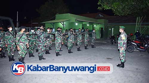 Pasukan BKO Yonkav 3 Disebar Bantu Percepatan Penanganan Covid-19 di Banyuwangi