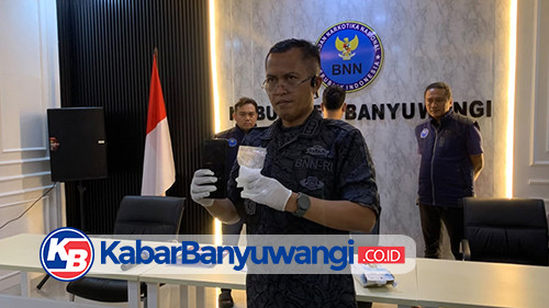 Residivis Kambuhan di Banyuwangi Ditangkap Karena Bawa 40 Gram Sabu