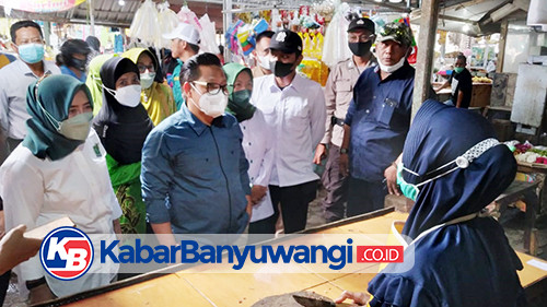 Cak Imin Blusukan ke Pasar Rogojampi Pantau Stabilitas Harga Komoditas Pangan