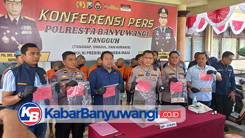 Sindikat Curanmor di Banyuwangi Terbongkar, Polisi Ringkus Pelaku dan Penadah