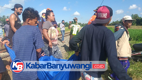 Wanita di Banyuwangi Tewas Tertabrak Kereta Api Wijaya Kusuma