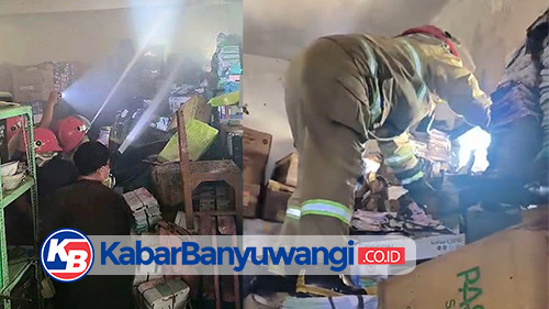 Ruang Arsip Kantor Dinas Kesehatan Banyuwangi Terbakar
