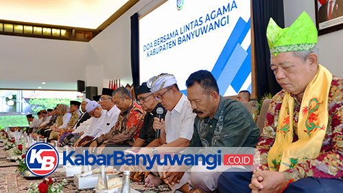 Banyuwangi Gelar Doa Bersama Lintas Agama
