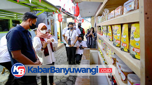 Keren! Gang Sempit Disulap Menjadi Pusat Oleh-Oleh khas Banyuwangi