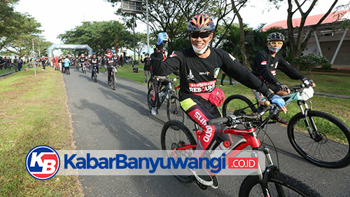 Keluarga Besar Banyuwangi se-Indonesia Pulang Kampung, Gowes Bersama