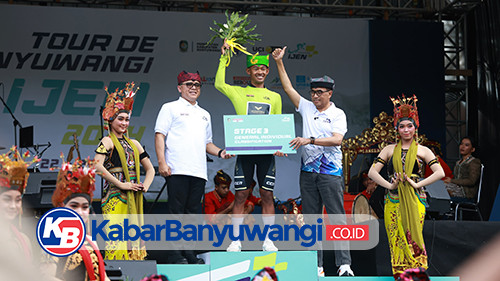 Kejutan di Etape Tiga, Pembalap Indonesia Rebut Ijen Jersey Tour de Banyuwangi Ijen