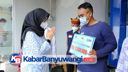 Sebanyak 124.000 Usaha Mikro Banyuwangi Terima Bantuan Produktif Rp1,2-2,4 Juta