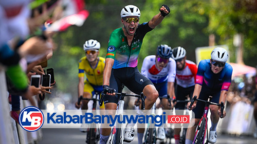 Ini Kesan Jeroen Meijers, Jawara Etape 1 Saat Berlaga di Tour de Banyuwangi Ijen