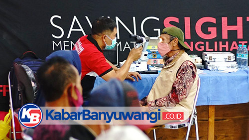 PMI Banyuwangi dan JFF, 10 Tahun Kerjasama Bantu Pengobatan Gratis Puluhan Ribu Mata Warga