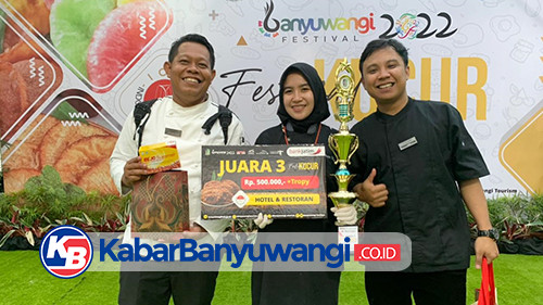 Sajikan Kucur Mahkota Gandrung, Luminor Hotel Banyuwangi Raih Juara 3 di Festival Kucur