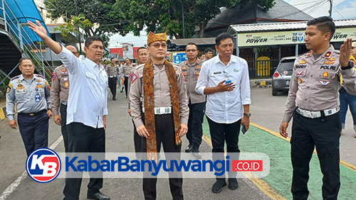 Jelang Nataru, Kakorlantas Polri Cek Kesiapan Pelabuhan ASDP Ketapang