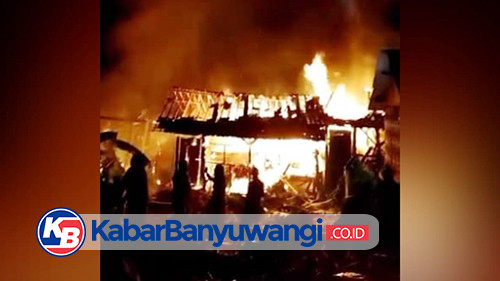 Kandang Komunal di Kalibaru Terbakar, 27 Kambing Terpanggang