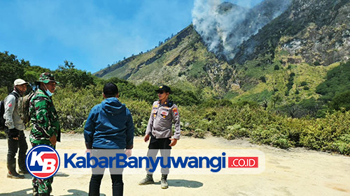 Ancaman Asap Karhutla Merapi Ungup-ungup, TWA Kawah Ijen Berpotensi Ditutup Sementara