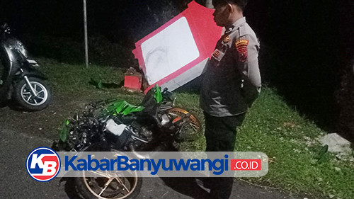 Pengendara Kawasaki Ninja Tewas di Tikungan Tajam Kaliploso Banyuwangi