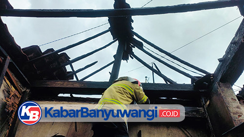Masak Air Ditinggal Beli Sarapan, Lansia di Banyuwangi Mendapati Rumahnya Kebakaran