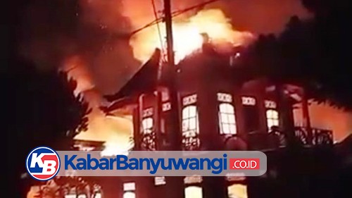 Gallery Batik Virdes Ludes Terbakar, Diduga Konsleting Listrik
