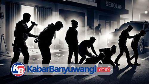 Sindikat Remaja Pembobol Ruko dan Sekolah yang Beraksi Dini Hari di Banyuwangi Digulung Polisi