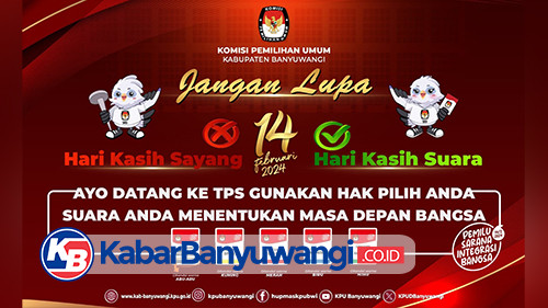 14 Februari 2024 Momen Bersejarah, Rayakan Valentine dengan Mencoblos di TPS