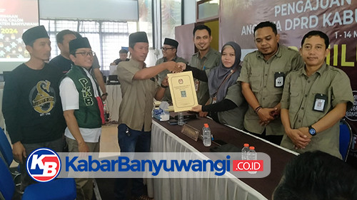 Sempat Dikembalikan, Berkas Bacaleg PKB Banyuwangi Akhirnya Diterima KPU