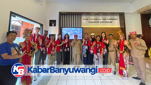 Banyuwangi Kembali Jadi Lokasi Program Pelatihan Seni Budaya bagi Mahasiswa Luar Negeri