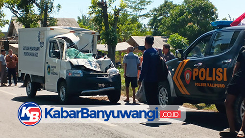 Mobil SPPG Tabrak Truk Muat Tepung di Jalan Lingkar Ketapang Banyuwangi, Satu Orang Tewas