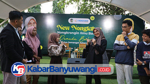 Hadiri Nongkibar, Bupati Banyuwangi Ajak Anak Muda Hadirkan Solusi