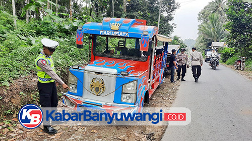 Mati Mesin di Tanjakan, Odong-odong Masuk Jurang Lima Penumpang Luka-luka