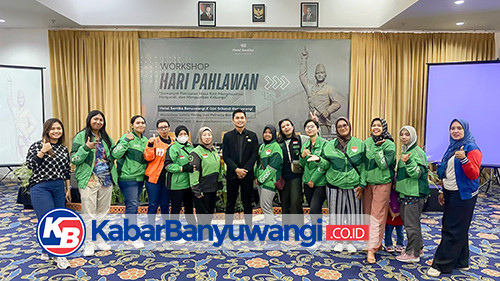 Peringati Hari Pahlawan, Hotel Santika Banyuwangi Beri Apresiasi Ibu-Ibu Ojol Tangguh