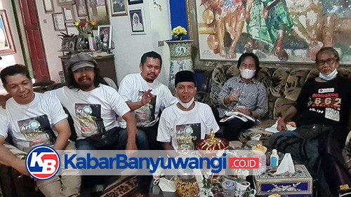 Panitia Pemeran Lukisan Kembang Langit, Roadshow ke Pelukis Senior Banyuwangi