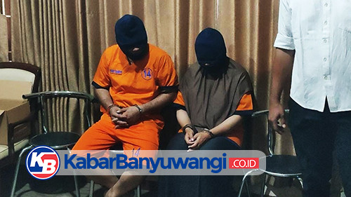 Pasutri Diduga Bandar Sabu Ditangkap Polresta Banyuwangi, 1 Kilo Sabu Disita
