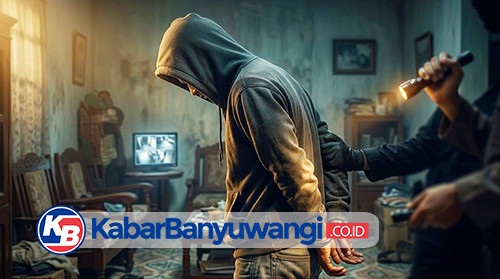Pemuda Spesialis Bobol Rumah di Banyuwangi Diringkus Polisi, Jejaknya Terekam CCTV