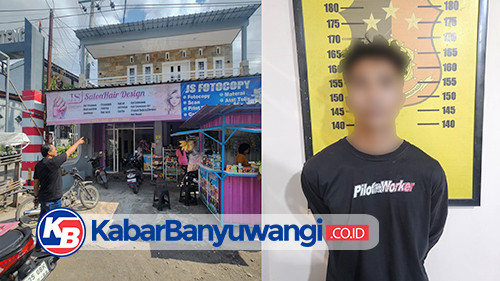 Toko-Salon di Banyuwangi Dibobol Maling, Rokok hingga Uang Tunai Raib
