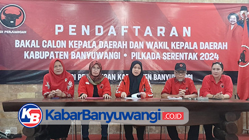 Buka Pendaftaran Pilkada Banyuwangi, PDI Perjuangan: Terbuka untuk Umum dan Tanpa Biaya