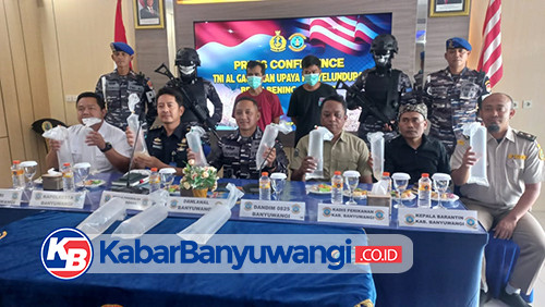 Lanal Banyuwangi Gagalkan Penyelundupan 85 Ribu Benih Lobster Bernilai Ratusan Juta