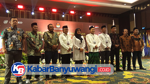 KPU Tetapkan Dua Paslon Berlaga di Pilbup Banyuwangi 2024