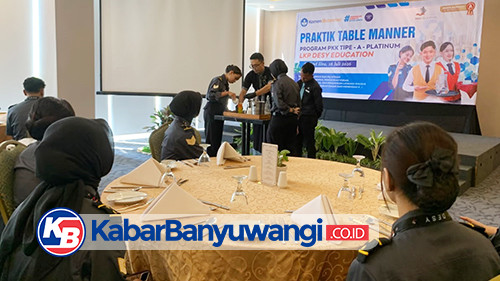 Cetak SDM Perhotelan Kelas Dunia, Desy Education Gelar Praktik di ILLIRA Hotel Banyuwangi