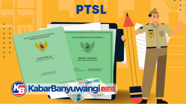 Tahap 3 Penyerahan Sertifikat PTSL di Banyuwangi Didukung oleh PT BSI dengan Tenda dan Kursi