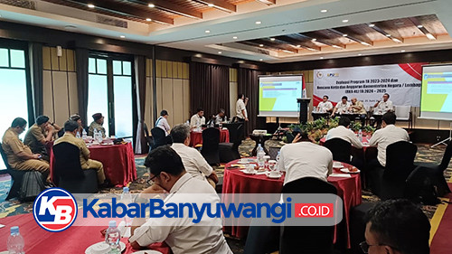 Anggota Komisi V DPR RI Sumail Abdullah Rapat Kerja Evaluasi di Banyuwangi