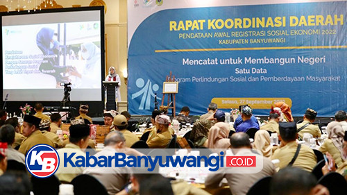 Dukung Regsosek 2022, Bupati Ipuk: Ini Acuan Pemberdayaan ke Depan