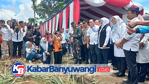 Pemprov Jatim dan Pemkab Banyuwangi Kolaborasi Bangun Hunian Relokasi Warga Korban Banjir Kalibaru