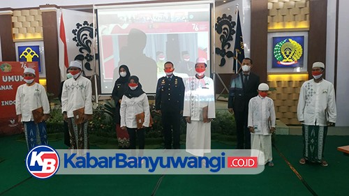 Sebanyak 496 Napi Lapas Banyuwangi Terima Remisi HUT RI ke-76
