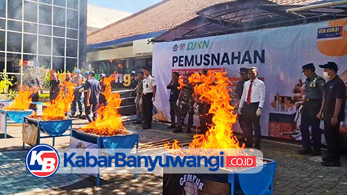 Bea Cukai Perkuat Sinergi Pemberantasan Rokok Ilegal di Banyuwangi