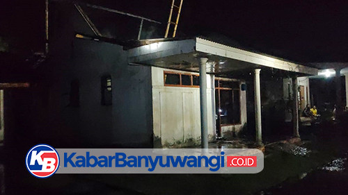 Rumah Warga Banyuwangi Terbakar Diduga Gegara Puntung Rokok