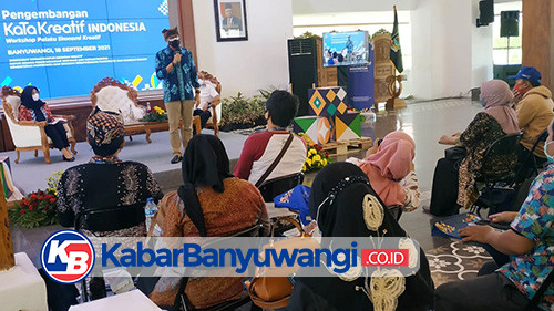 Menparekraf Sandiaga Uno Dorong Pelaku Ekraf di Banyuwangi Jadi Lokomotif Penggerak Perekonomian