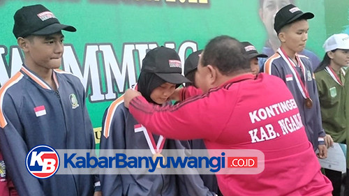 Hari Pertama Popda Selam Kontingen Banyuwangi Sumbang Dua Medali Emas