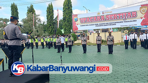 Empat Jabatan Penting di Polresta Banyuwangi Dirombak, Kasi Humas Salah Satunya