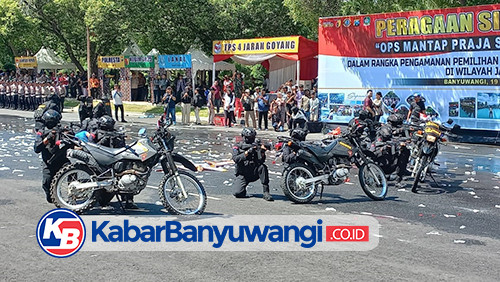Polresta Banyuwangi Siapkan 600 Personel Amankan Pelaksanaan Pilkada 2024
